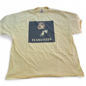 Vintage Drama Queen Yellow T Shirt
